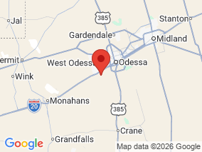 Map of Site Report: Odessa Meteor Crater, United States of America